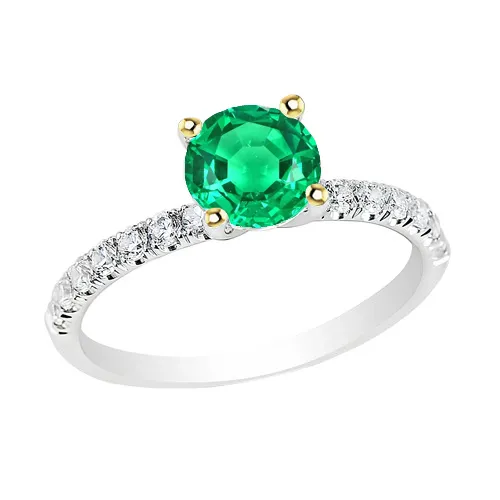 HarryChadEntcom Rings Green Emerald Wedding Ring