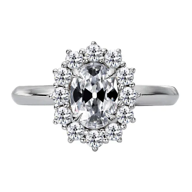 HarryChadEntcom Rings Round Oval Old Miner Real Natural Earth Mined Diamond Halo Ring Flower Style 450 Carats HarryChadEntcom Rings Round Oval Old Miner Real Natural Earth Mined Diamond Halo Ring Flower Style 450 Carats