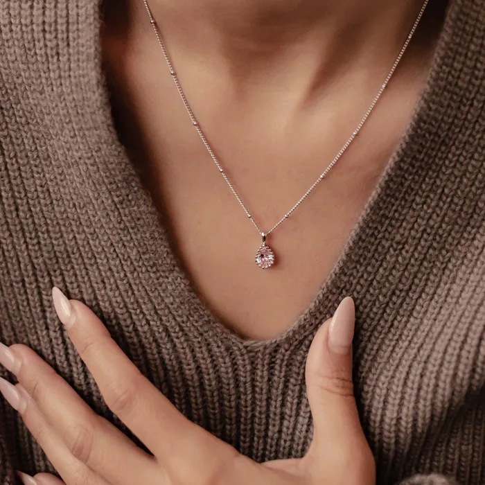 Hey Happiness Necklaces June Alexandrite Birthstone Necklace Sterling Silver Hey Happiness Necklaces June Alexandrite Birthstone Necklace Sterling Silver