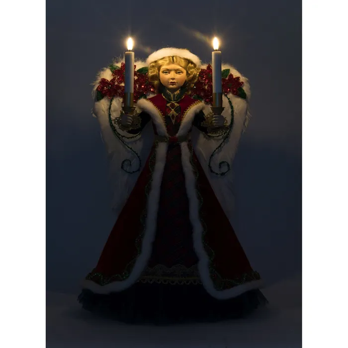 Katherines Collection Holiday Magic 2024 Penelope Poinsettia Angel Tree Topper 20Inch Necklaces Katherines Collection Holiday Magic 2024 Penelope Poinsettia Angel Tree Topper 20Inch Necklaces
