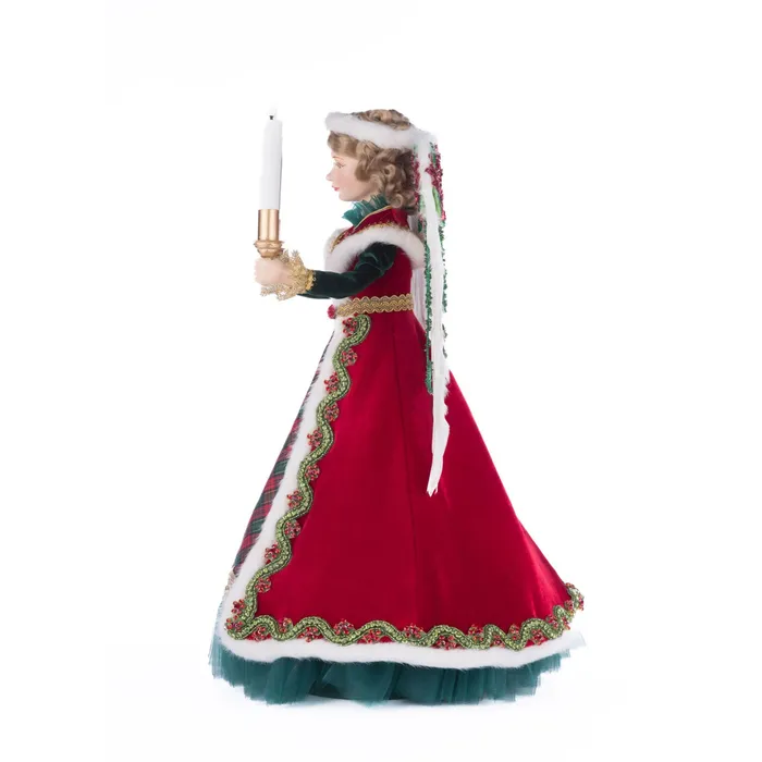 Katherines Collection Holiday Magic 2024 Penelope Poinsettia Angel Tree Topper 20Inch Necklaces Katherines Collection Holiday Magic 2024 Penelope Poinsettia Angel Tree Topper 20Inch Necklaces