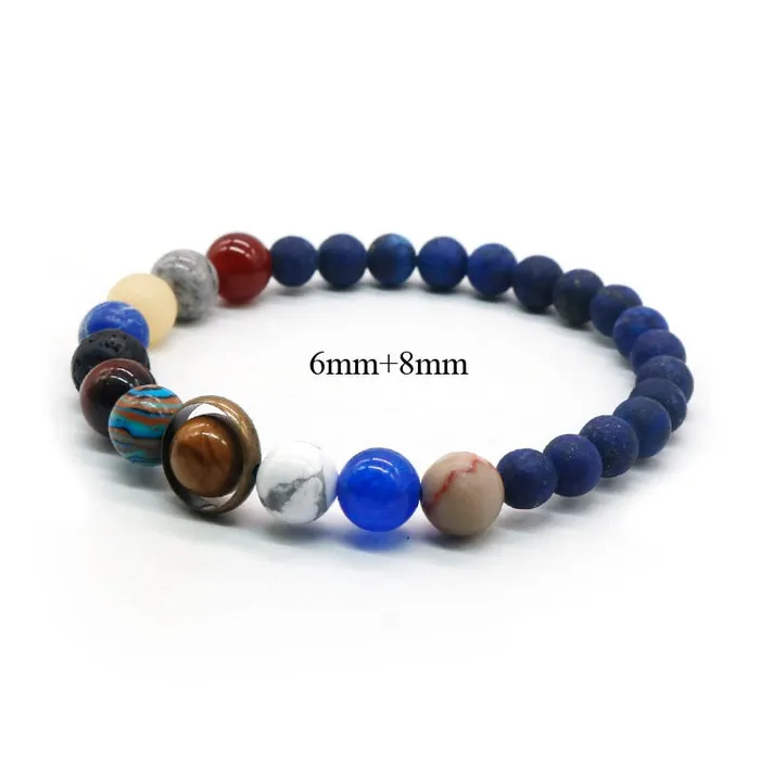 Life Changing Energy Bracelets Natural Stone Solar System Bracelet