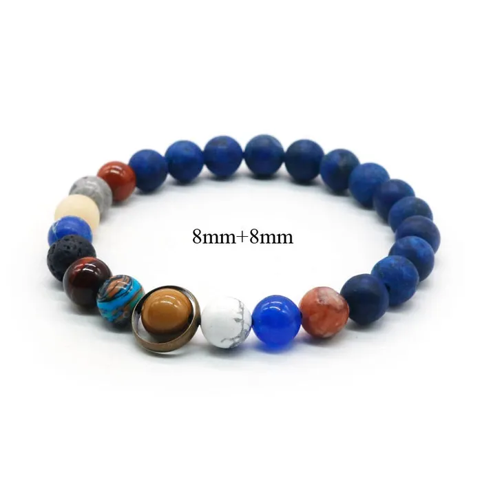 Life Changing Energy Bracelets Natural Stone Solar System Bracelet