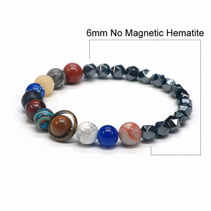 Life Changing Energy Bracelets Natural Stone Solar System Bracelet
