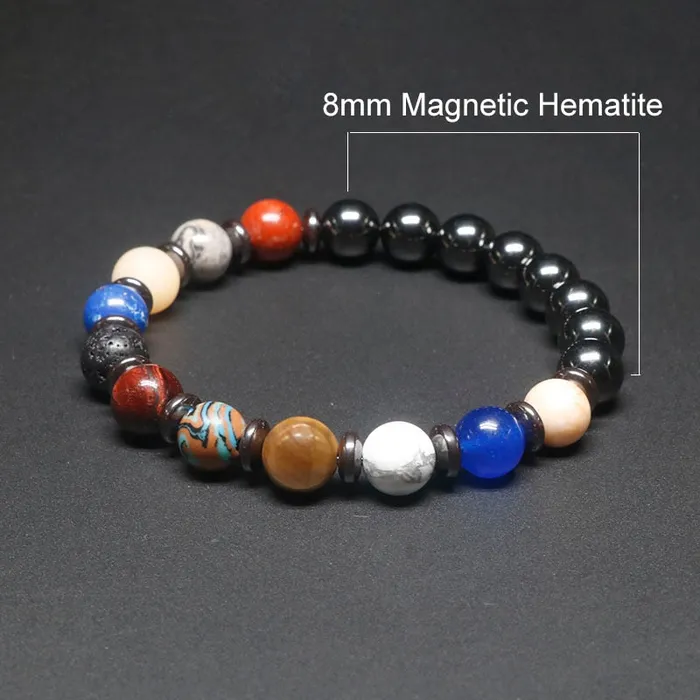 Life Changing Energy Bracelets Natural Stone Solar System Bracelet