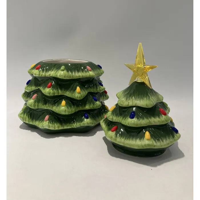Mr Christmas Mr Christmas 13 Illuminated Nostalgic Tree Cookie Jar Necklaces Mr Christmas Mr Christmas 13 Illuminated Nostalgic Tree Cookie Jar Necklaces