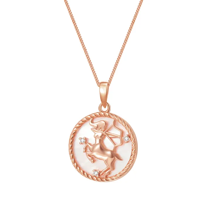 Necklaces Hey Happiness Sagittarius Zodiac Pendant Necklace Necklaces Hey Happiness Sagittarius Zodiac Pendant Necklace
