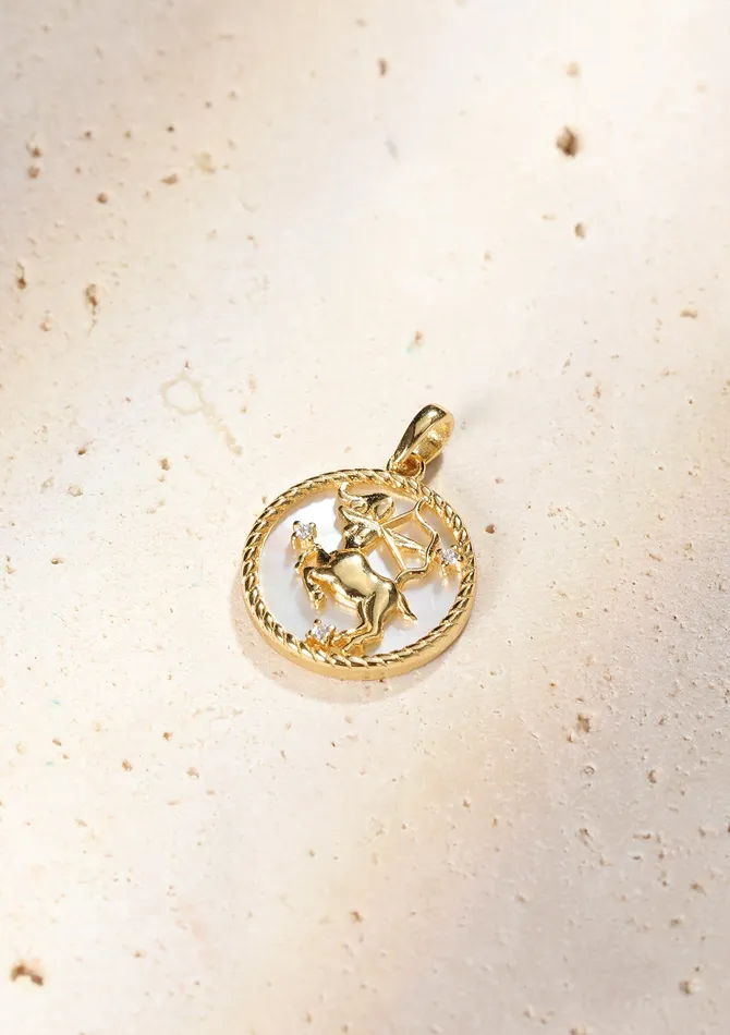 Necklaces Hey Happiness Sagittarius Zodiac Pendant Necklace Necklaces Hey Happiness Sagittarius Zodiac Pendant Necklace