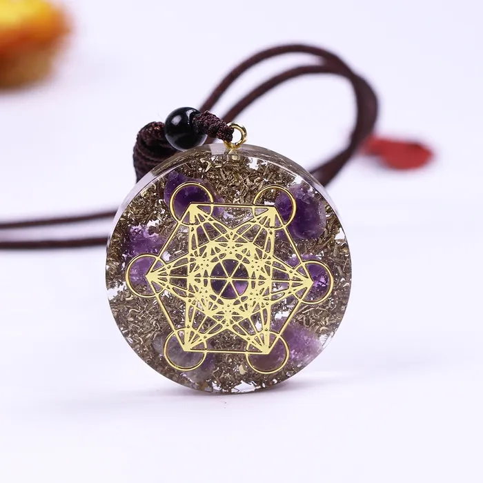 Necklaces Life Changing Energy Orgonite Metatron Cube Resin Cosmic Energy Center Sign Pendant Necklace Necklaces Life Changing Energy Orgonite Metatron Cube Resin Cosmic Energy Center Sign Pendant Necklace