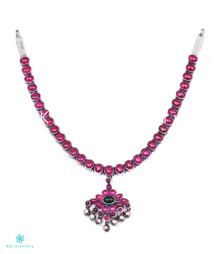 Necklaces The Varga Addigai Silver Necklace Oxidised Silversmith