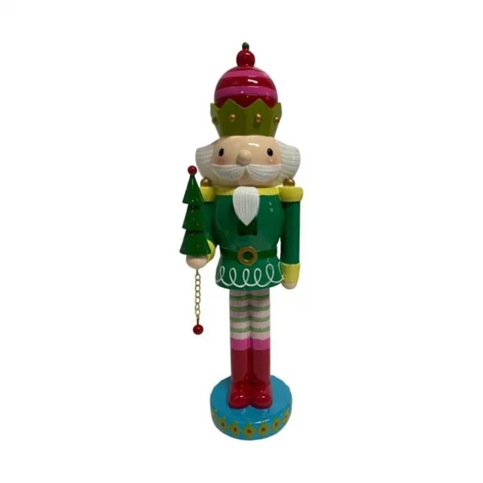 Regency International 165 Resin Nutcracker with Tree Regency International Necklaces Regency International 165 Resin Nutcracker with Tree Regency International Necklaces