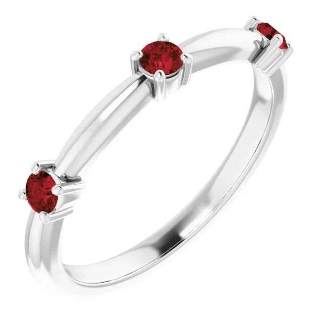 Rings GB 3 Stone Ring 1 Carats Women Jewelry New
