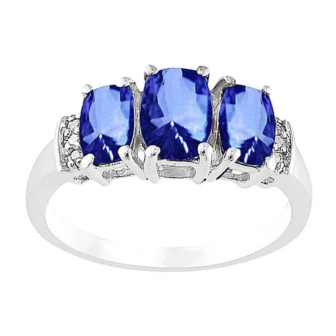 Rings GB Natural Earth Mined Diamonds Ceylon Sapphire 525 Carats Wedding Ring Gold White 14K Rings GB Natural Earth Mined Diamonds Ceylon Sapphire 525 Carats Wedding Ring Gold White 14K