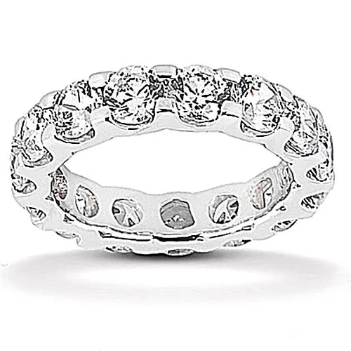 Rings GB Wedding Ring With Round Natural Earth Mined Diamonds