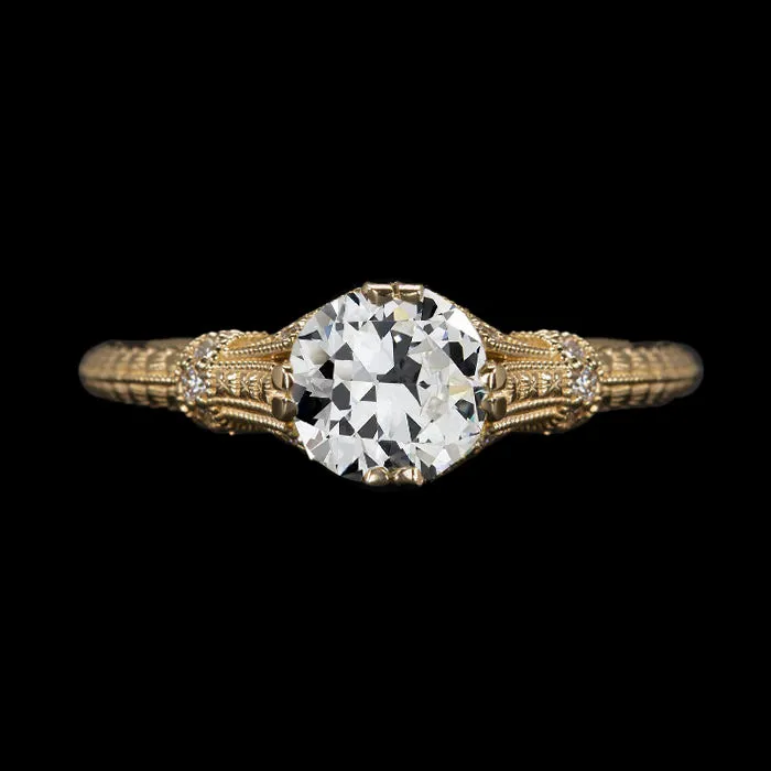Rings HarryChadEntcom Womens Wedding Ring Round Old Miner Real Natural Earth Mined Diamond 14K Gold 250 Carats Rings HarryChadEntcom Womens Wedding Ring Round Old Miner Real Natural Earth Mined Diamond 14K Gold 250 Carats