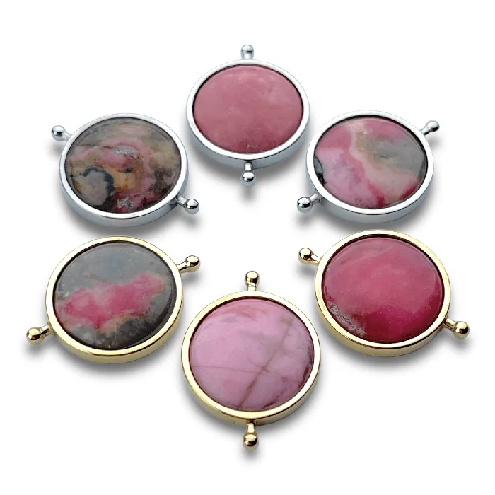Rings Rhodonite Crystal Fidget Ring MyCONQUERing