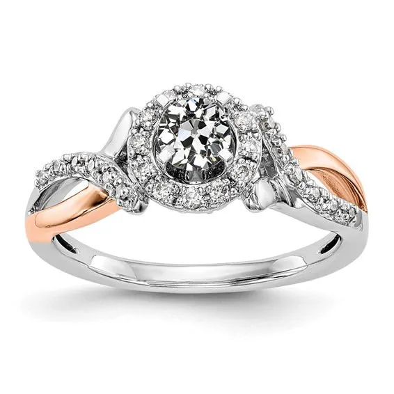 Rings Two Tone Halo Round Old Miner Real Natural Earth Mined Diamond Ring Split Shank 250 Carats HarryChadEntcom Rings Two Tone Halo Round Old Miner Real Natural Earth Mined Diamond Ring Split Shank 250 Carats HarryChadEntcom