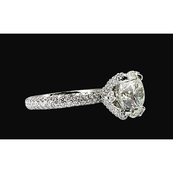Solid 18K White Gold Engagement Natural Earth Mined Diamond Ring 450 Carat GB Rings Solid 18K White Gold Engagement Natural Earth Mined Diamond Ring 450 Carat GB Rings