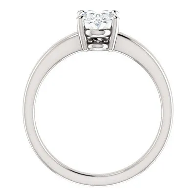 Solitaire Natural Earth Mined Diamond Ring 350 Carats Prong Setting Jewelry GB Rings