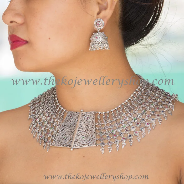 The RaniHaar Silver Necklace Big Silversmith Necklaces