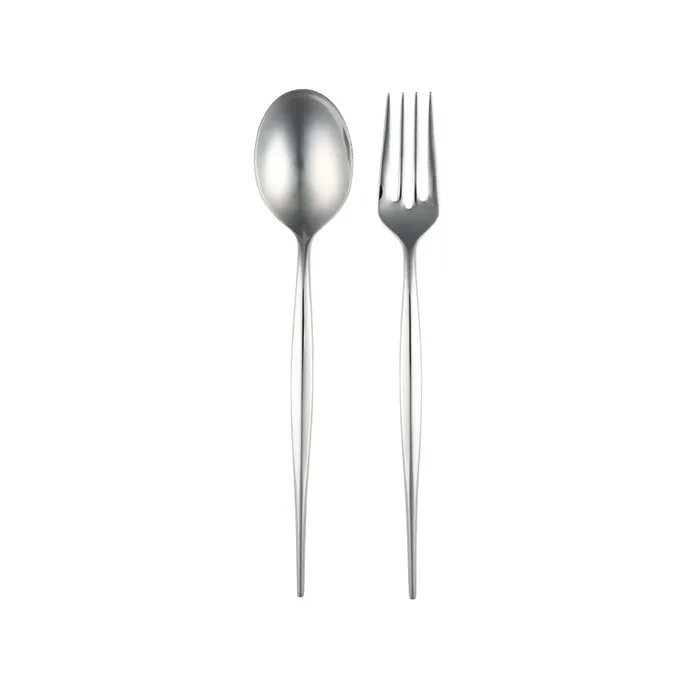 Vietri Natura Serving Set 925 1810 Stainless Steel Italian Handmade Food Utensils Silver Vietri Earrings Vietri Natura Serving Set 925 1810 Stainless Steel Italian Handmade Food Utensils Silver Vietri Earrings