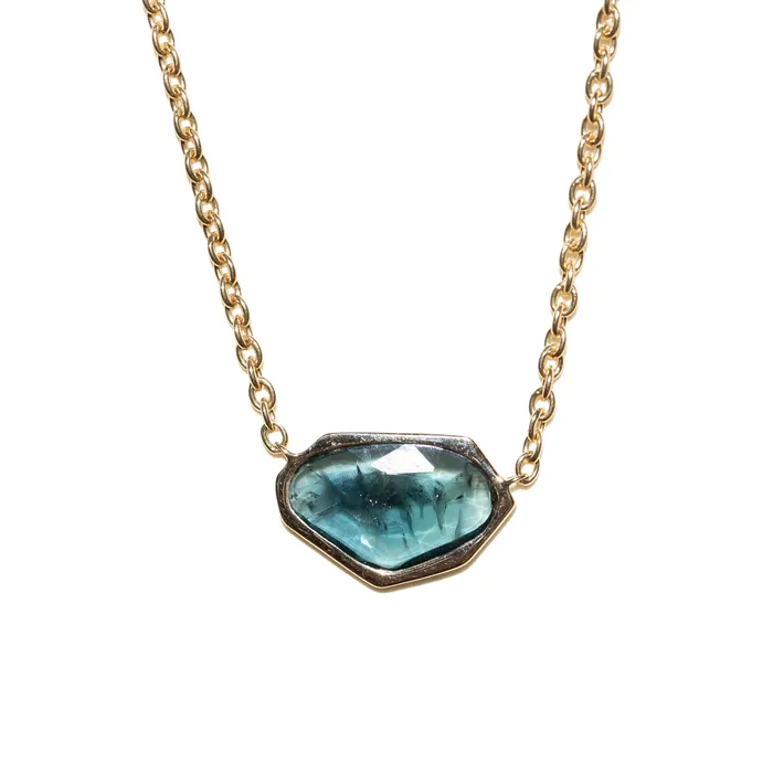 Anueva Jewelry Necklaces 198ct Sapphire Bezel Set Necklace In 14k Yellow Gold Anueva Jewelry Necklaces 198ct Sapphire Bezel Set Necklace In 14k Yellow Gold