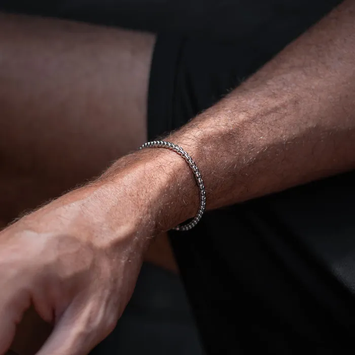 Bracelets ROUND BOX BRACELET 4mm LUXX