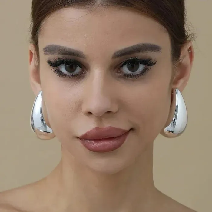 Earrings Oversize Drop Earrings Mabel Love Co