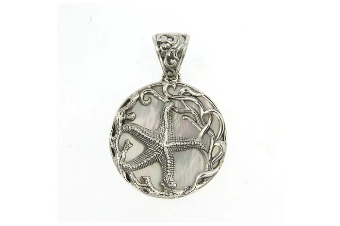 Lautang Pendant Mother Of Pearl Samuel B Necklaces