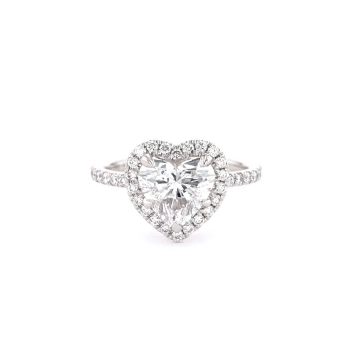 Leilani Heart Princess Bride Diamonds Necklaces