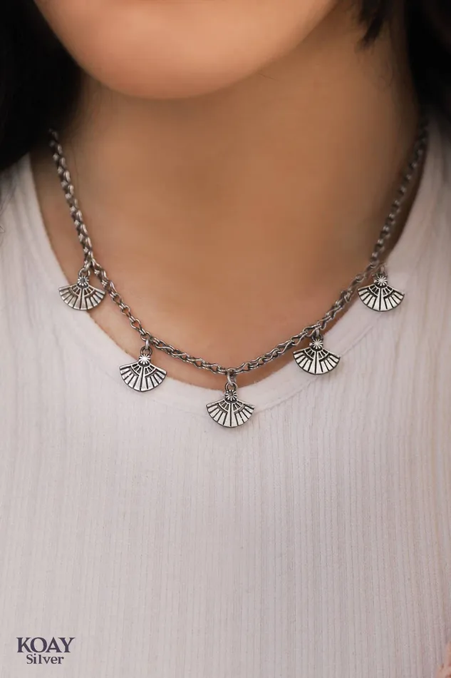 Lotus 02 Necklace KOAY Silver Store Necklaces Lotus 02 Necklace KOAY Silver Store Necklaces