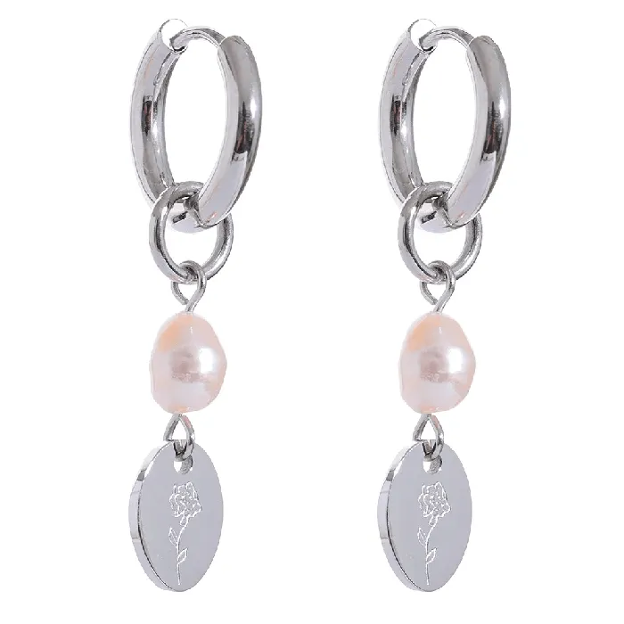 Mabel Love Co Earrings Zipporah Pearls Dangle Earrings