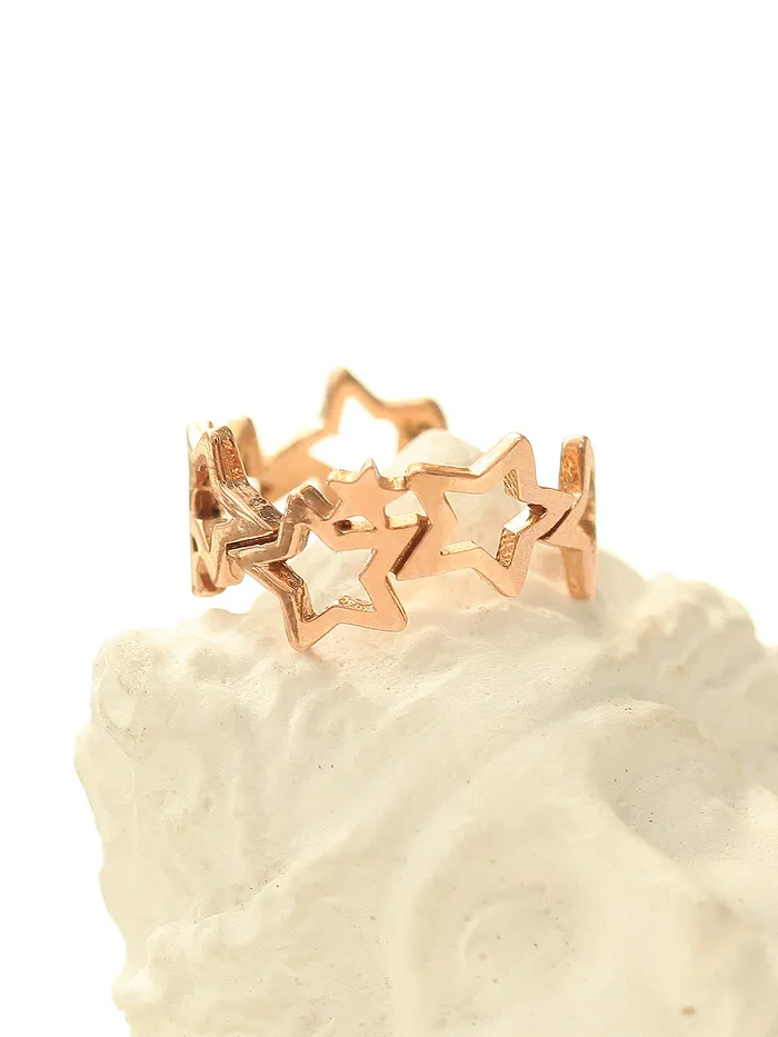 MinimalBijoux Earrings 14K Gold Star Ear Cuff