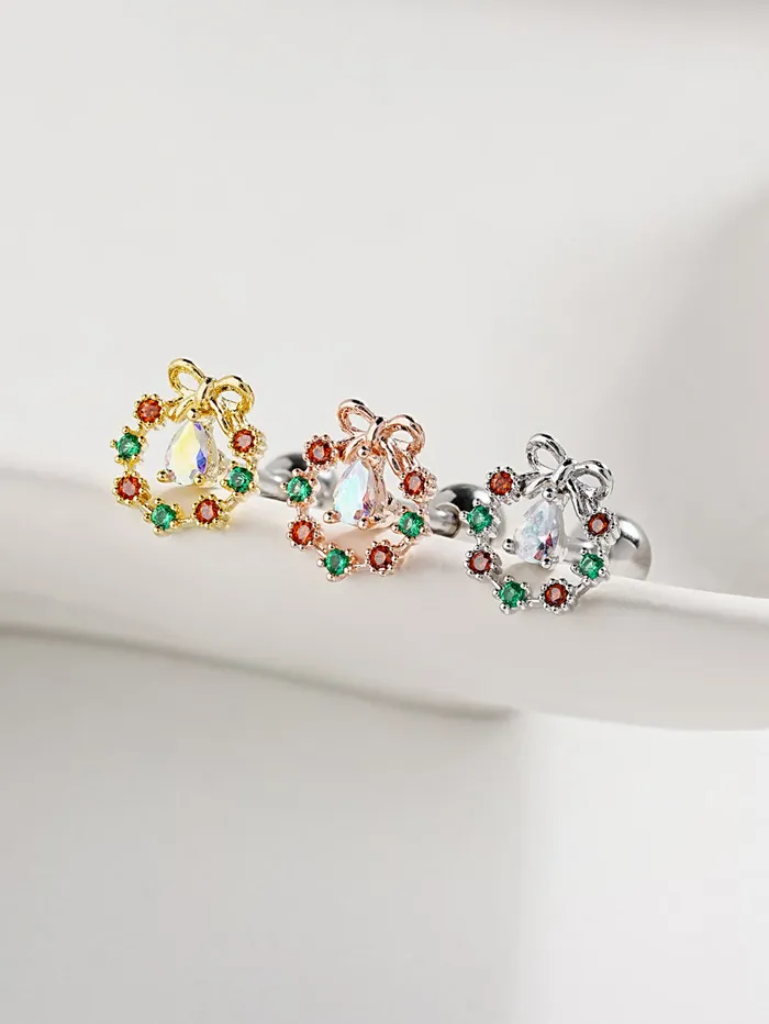 MinimalBijoux Earrings Merry Bell Cartilage Ear Piercing 18G16G
