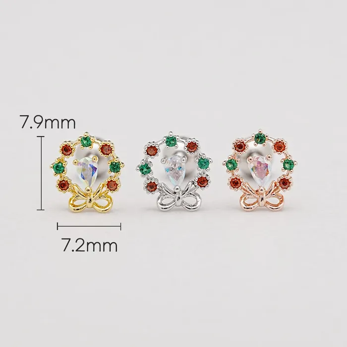 MinimalBijoux Earrings Merry Bell Cartilage Ear Piercing 18G16G