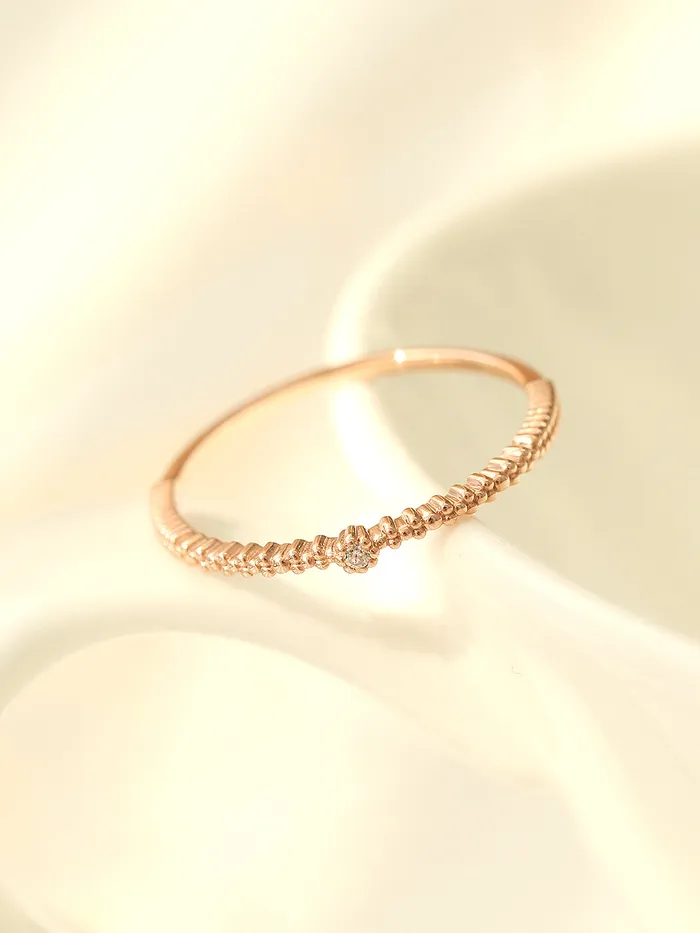 MinimalBijoux PreStyled Sets 14K 18K Gold Mini Cubic Ball Ring