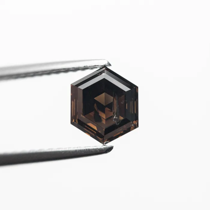 Misfit Diamonds Rings 102ct 664x565x355mm I2 C8 Hexagon Step Cut 2107301