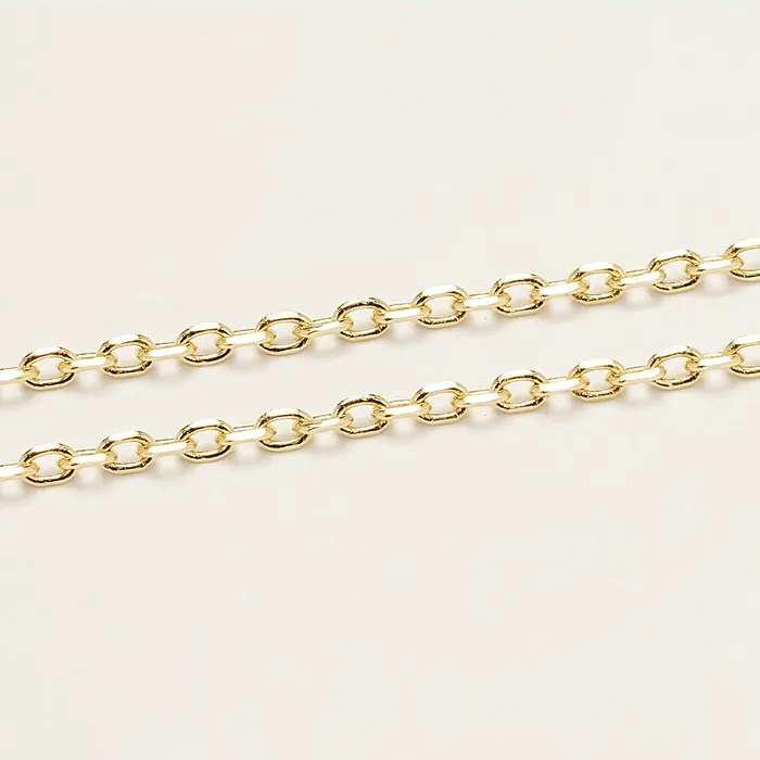 Necklaces 14K 18K Moissanite Colorful Daisy Necklace MinimalBijoux