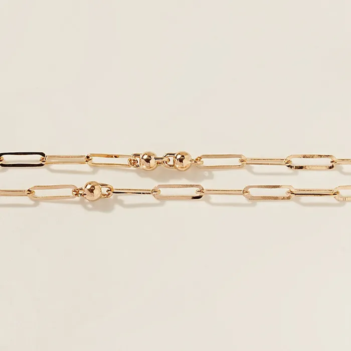 Necklaces MinimalBijoux 14K 18K Gold Unique Love Lock Necklace