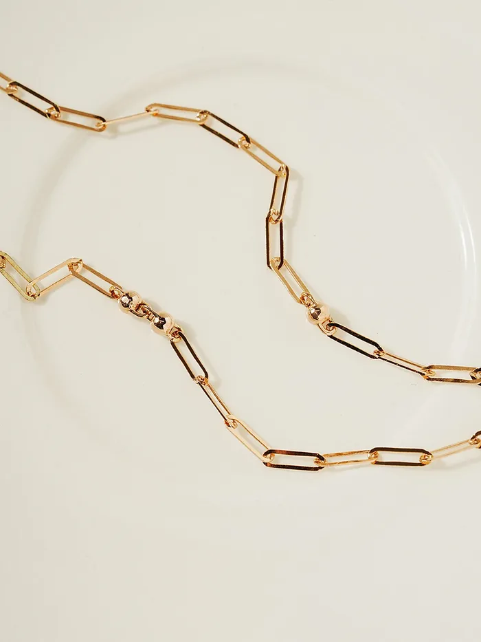 Necklaces MinimalBijoux 14K 18K Gold Unique Love Lock Necklace