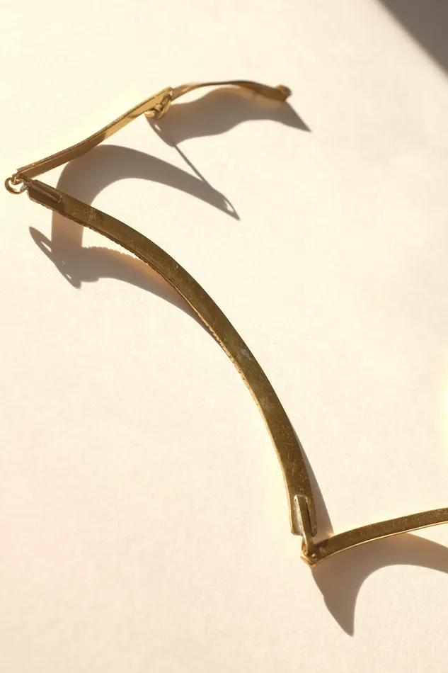 Necklaces VINTAGE CHOKER GOLD NECKLACE collectionno2 Necklaces VINTAGE CHOKER GOLD NECKLACE collectionno2