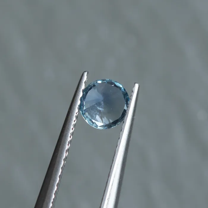 Rings 062CT ROUND BRILLIANT AFRICAN SAPPHIRE BLUE SILVER GREY 500X340MM UNHEATED Discovery Gems