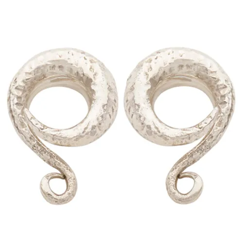 Rings Diablo Organics Silver Distressed Classic Coils by Diablo Organics