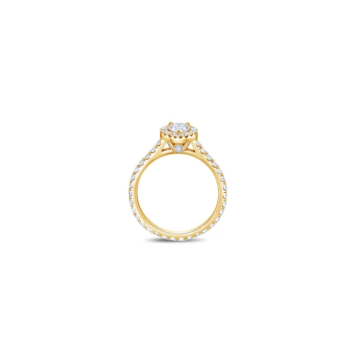 Rings IF Co Elle Halo Engagement Ring GIA Pear 050ct Rings IF Co Elle Halo Engagement Ring GIA Pear 050ct