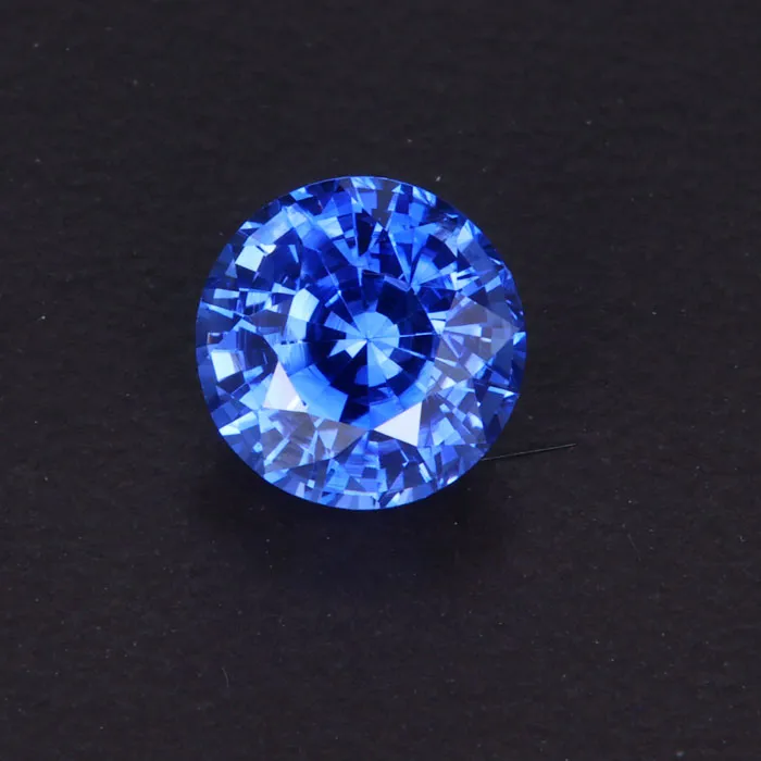 Rings Round Brilliant Cut Sapphire Gemstone 238 Carats Moriartys Gem Art Rings Round Brilliant Cut Sapphire Gemstone 238 Carats Moriartys Gem Art