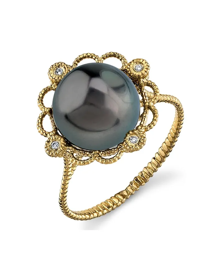 Rings SPT Tahitian South Sea Pearl Lea Ring