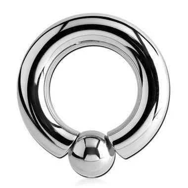 Rings Tulsa Body Jewelry 00g Stainless ScrewBall Ring