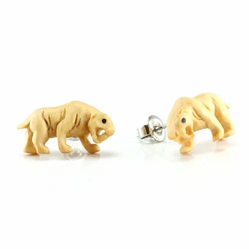 Saber Tooth Stud Earrings by Urban Star Organics Urban Star Organics Earrings Saber Tooth Stud Earrings by Urban Star Organics Urban Star Organics Earrings