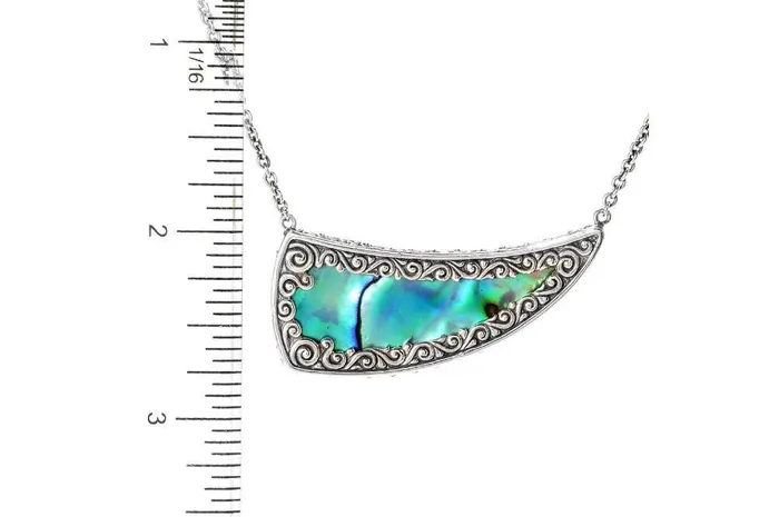 Samuel B Necklaces Crescent Moon Pendant Coral