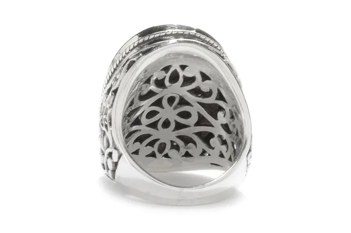 Samuel B Rings Ascension Ring Mother Of Pearl